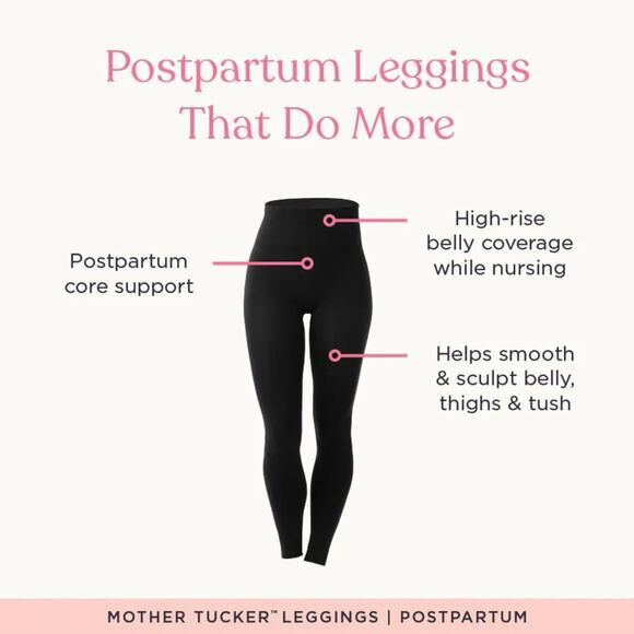 Belly Bandit Mother Tucker Postpartum Compression Leggings XL NEW Steel Grey - Picture 9 of 10